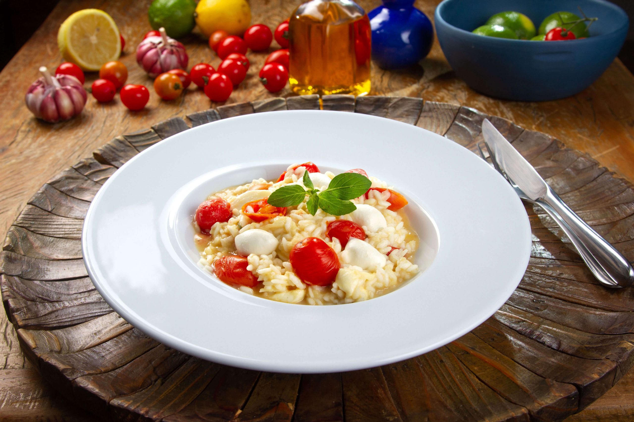 Risoto Caprese